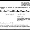 Licker Freia Dietlinde 1948-1998 Todesanzeige